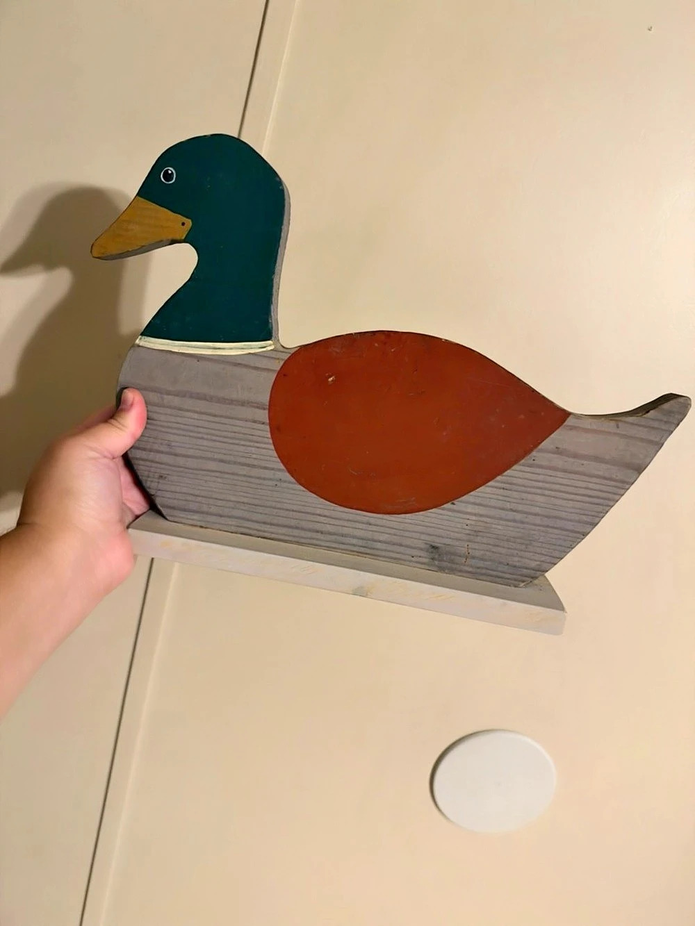 Wooden Duck Decor